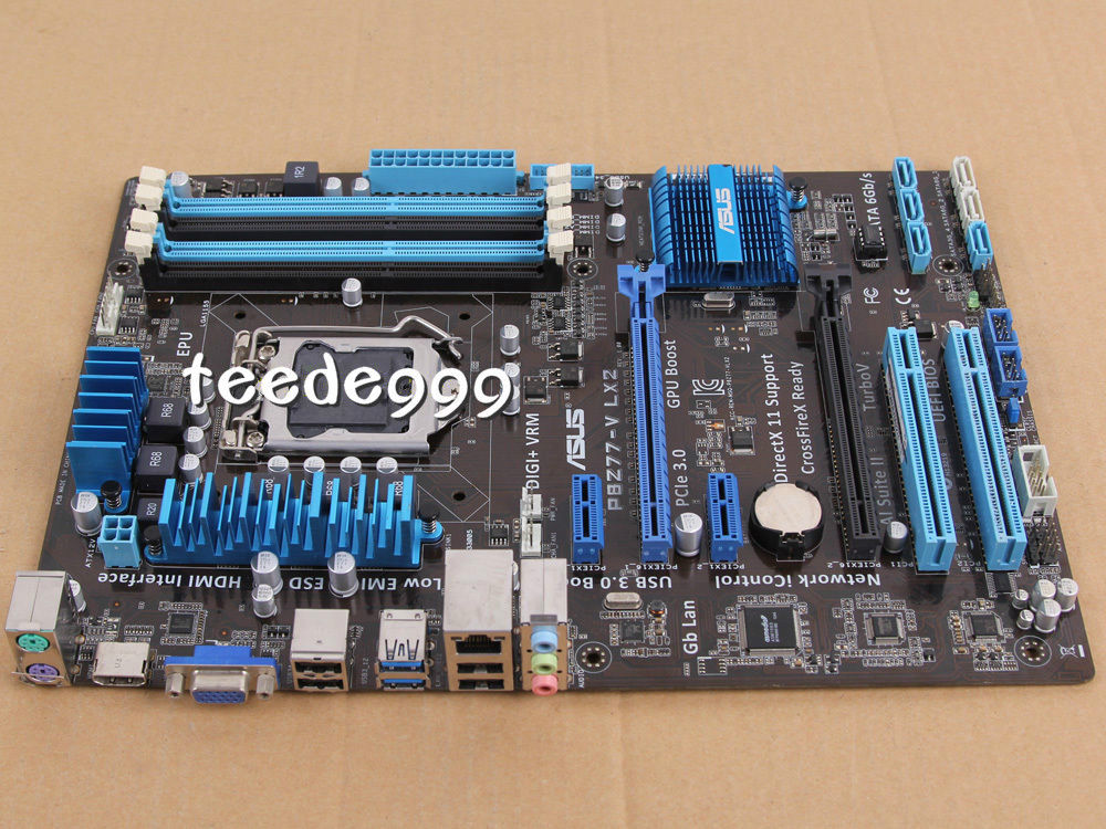 ASUS P8Z77-V Lx2 Hauptplatine skt 1155 DDR3 Intel Z77